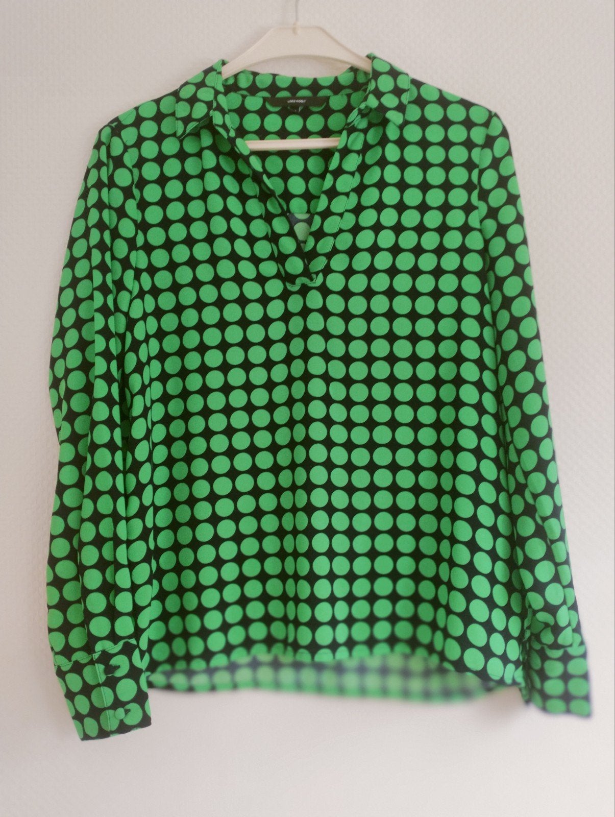 VERO MODA blouse/tuniek groen zwart mt m/38 zgan, Maat 38/40 (M), Vero Moda, Ophalen of Verzenden, Zo goed als nieuw