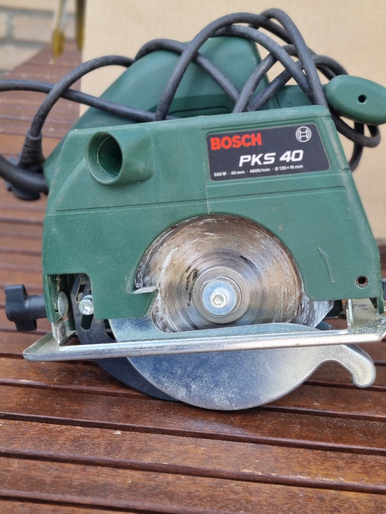 cirkelzaag, Ophalen, Cirkelzaag, Zo goed als nieuw, 30 tot 70 mm