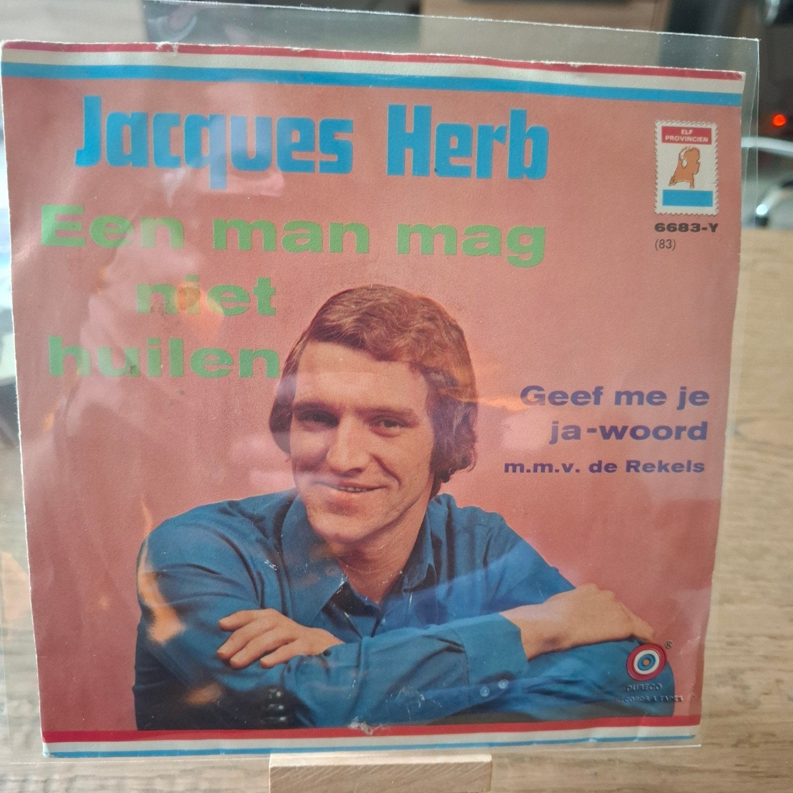 Jacques Herb - 'n Man Mag Niet Huilen / Geef Me Je Ja-woord, Ophalen of Verzenden
