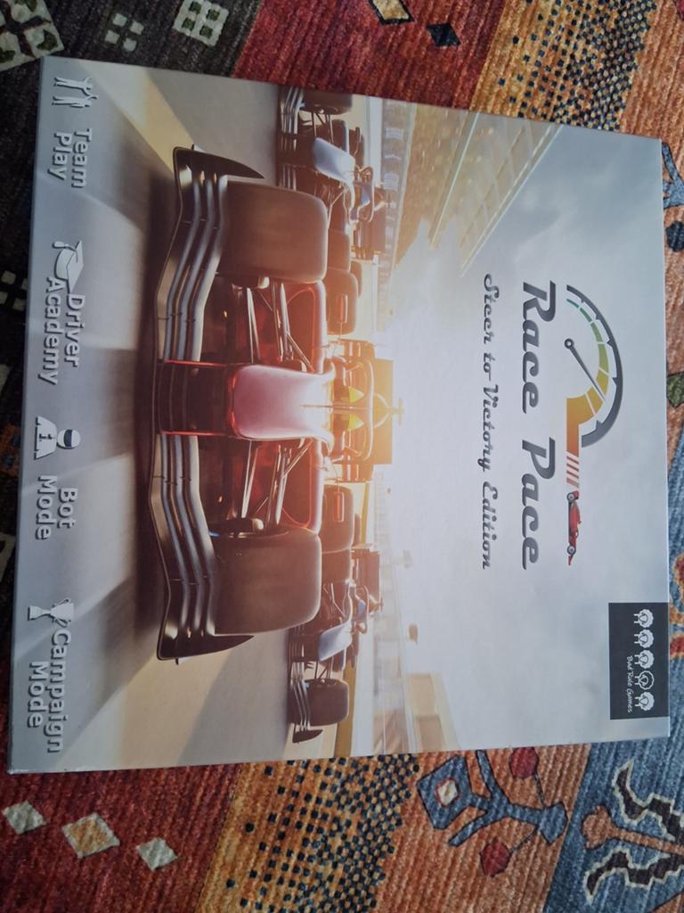 Race Pace: Steer to Victory Edition bordspel, Een of twee spelers, Ophalen of Verzenden, Zo goed als nieuw, Badgers Games