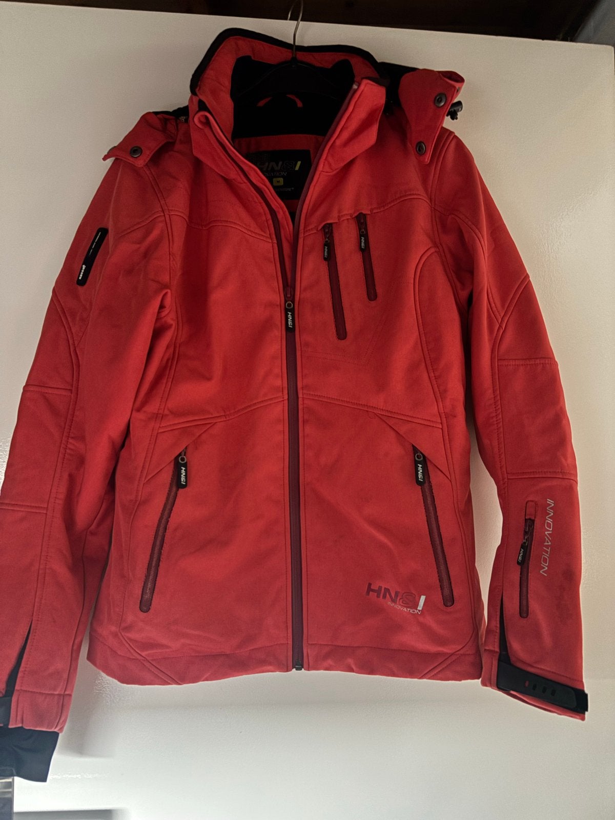 Hn&I Innovation ski-jas rood maat M, Ophalen of Verzenden, Zo goed als nieuw, Maat 38/40 (M), Jack