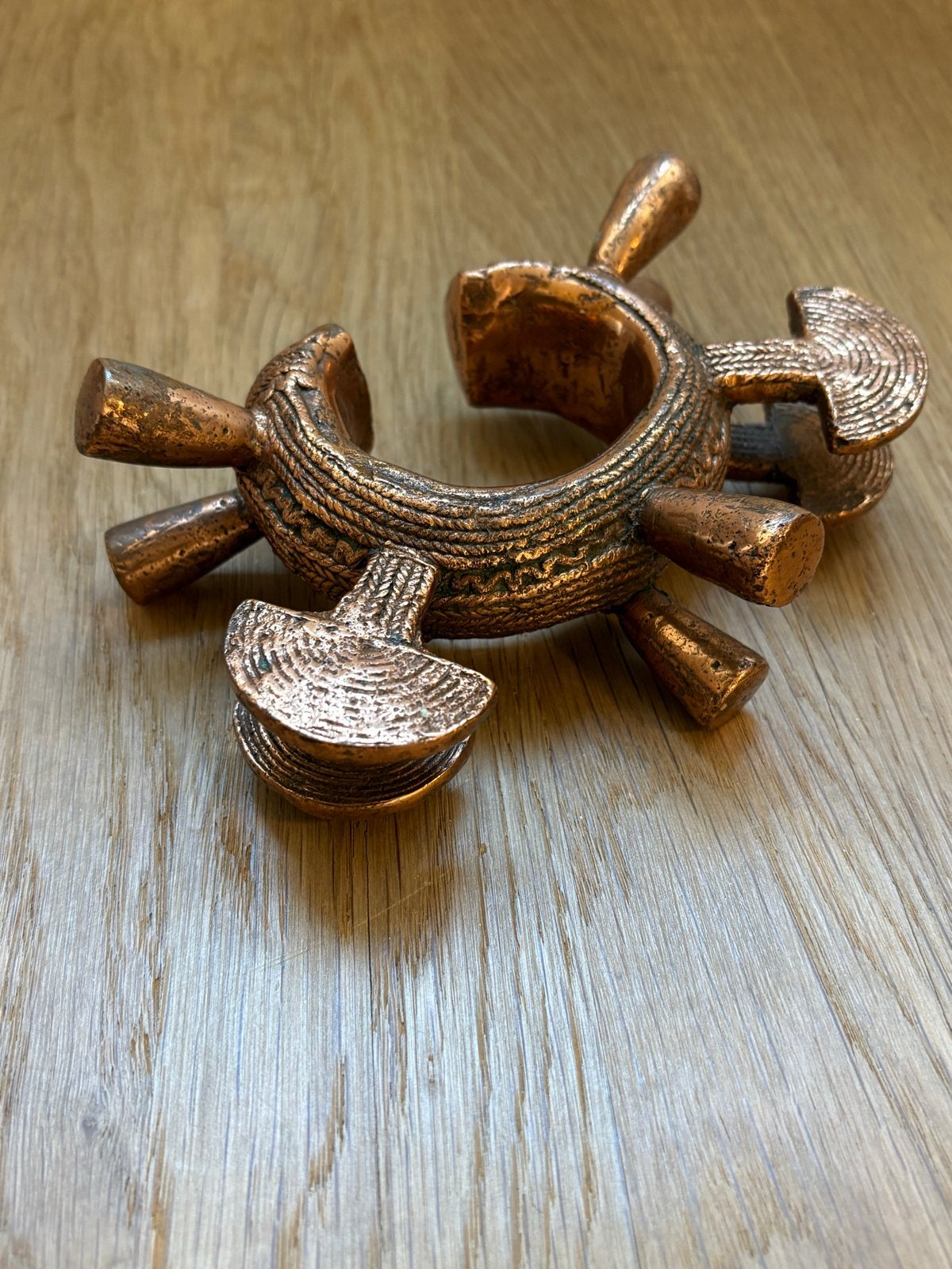 Manilla , Vintage Koperen Armband -, Ophalen of Verzenden, Koper