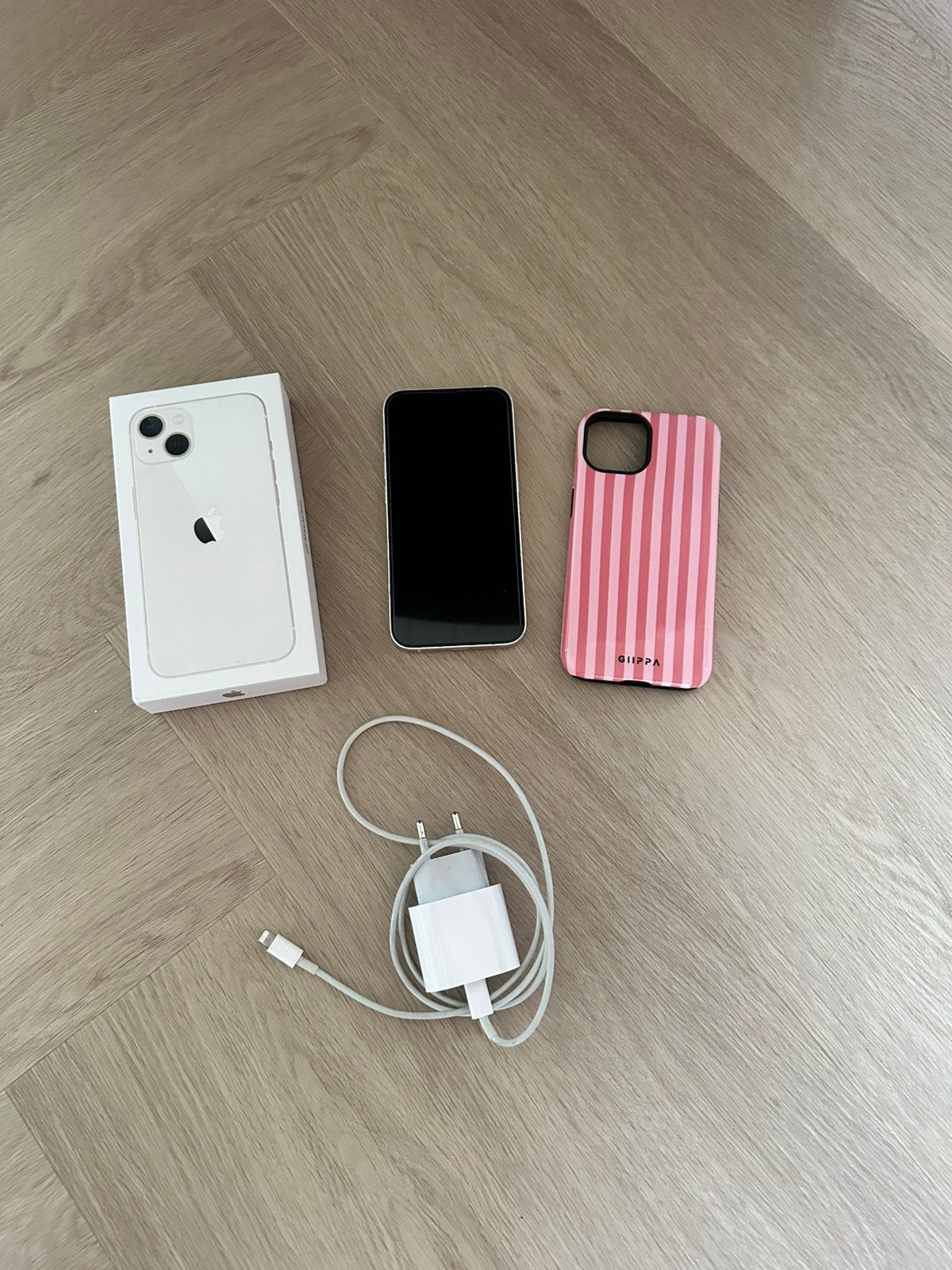 Nette witte Iphone 13 128gb, Telecommunicatie, Mobiele telefoons | Apple iPhone, 128 GB, 69 %, Wit, IPhone 13