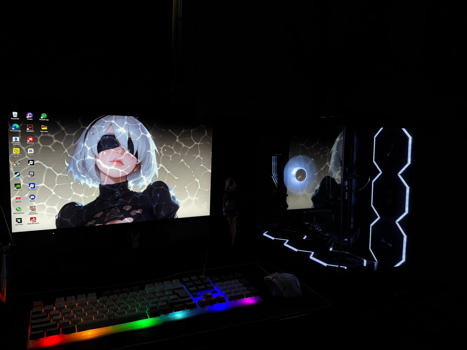 Gaming PC - RTX 3060 Ti - Ryzen 5 - 16gb ddr4 (moet nu weg!), Ophalen, Gebruikt, Overige genres, 1 speler