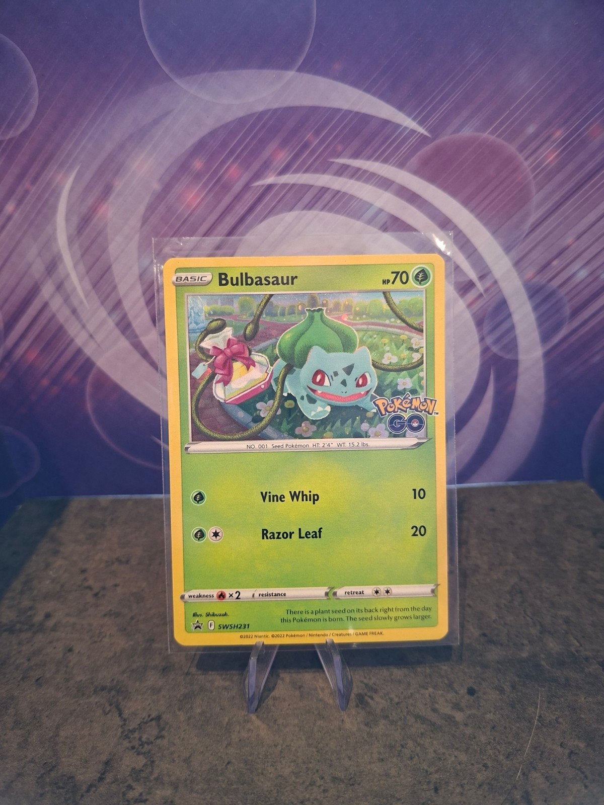 Pokemon kaart - Bulbasaur SWSH231, Verzenden