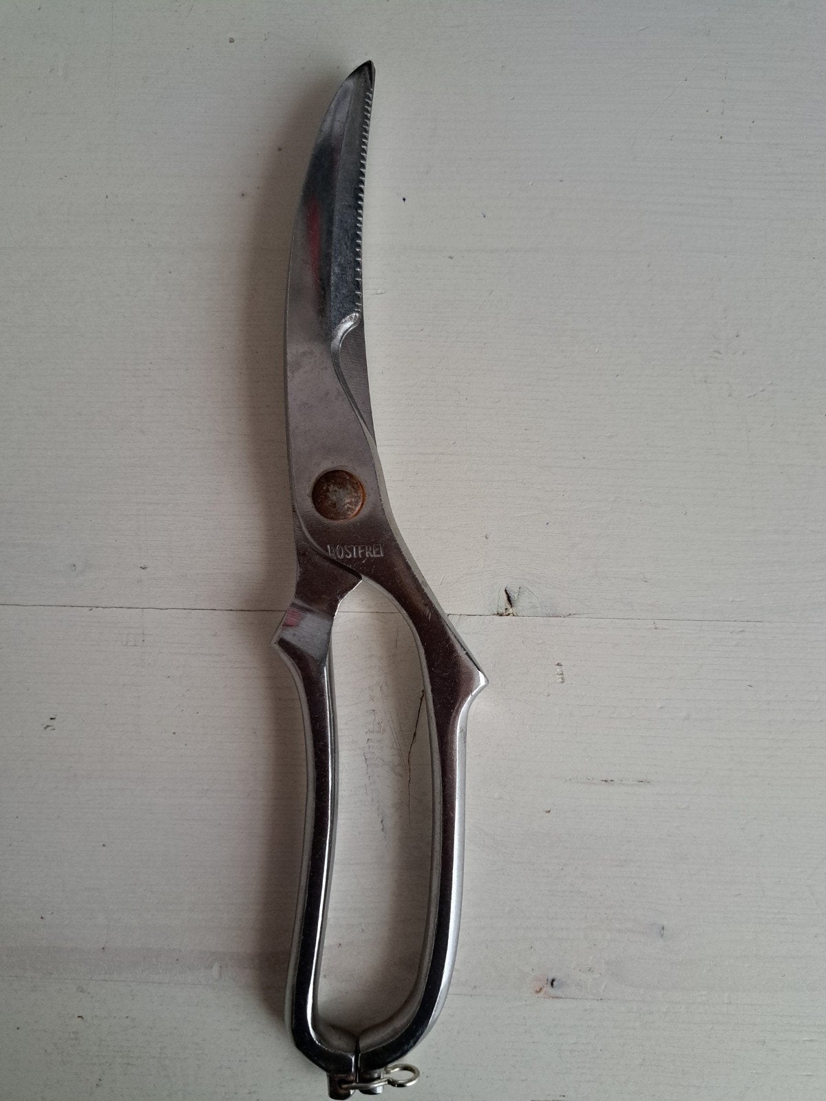 Vintage Gevogelte Schaar - RVS Keuken Schaar, Ophalen of Verzenden, Gebruikt