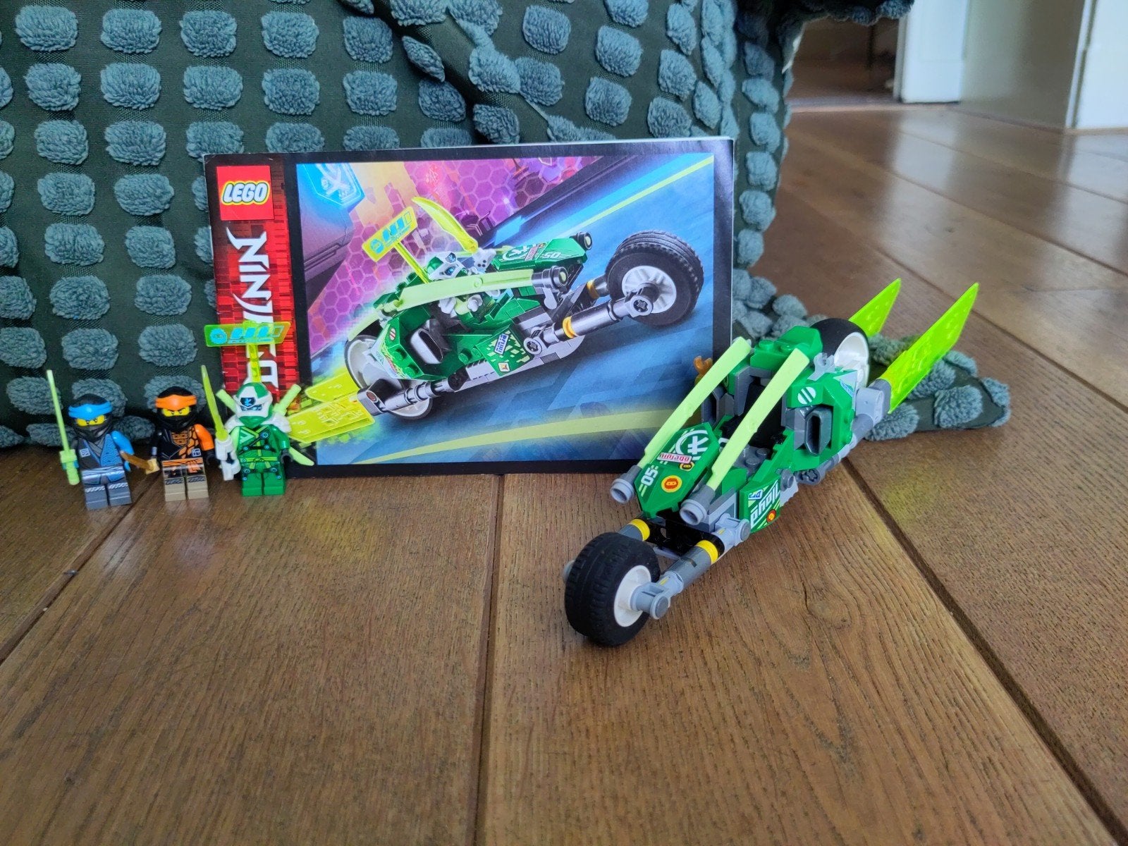 Lego Ninjago 71709 Jay en Lloyd's Velocity Racers, Compleet, Lego, Ophalen of Verzenden, Zo goed als nieuw