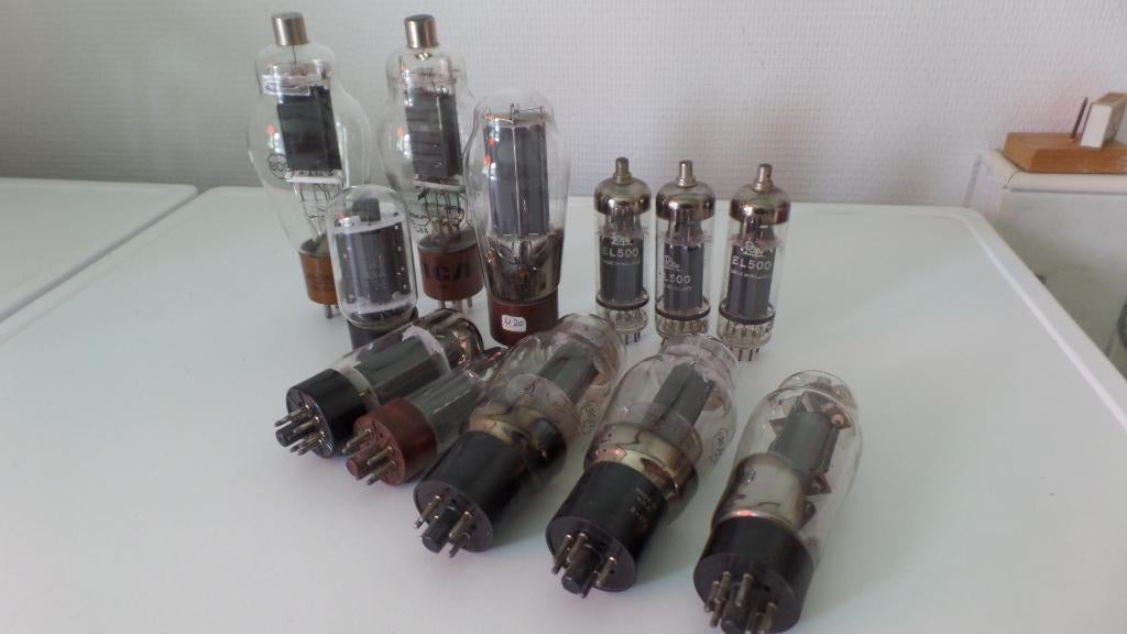 Electronenbuizen, Diversen, 26 st vintage-(#8904), Ophalen of Verzenden, Zo goed als nieuw