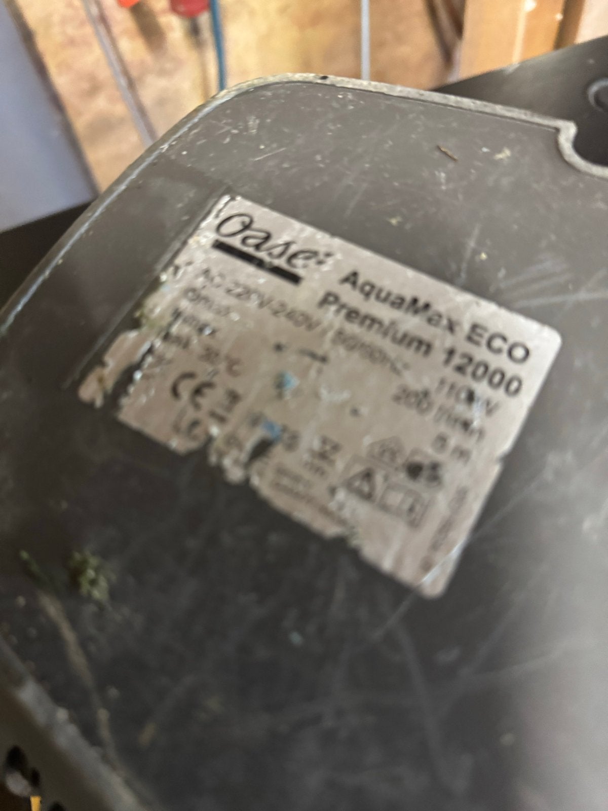 Oase AquaMax ECO Premium 12000 Vijverpomp, Ophalen of Verzenden, Gebruikt, Vijverpomp