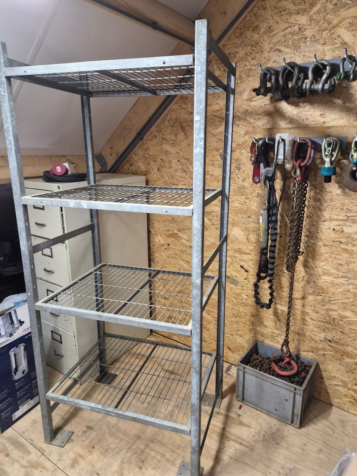 Stalen Stellingkast - 3 stuks beschikbaar, Ophalen, Gebruikt