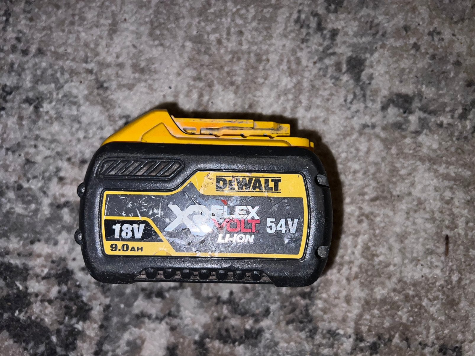 XR Flex volt 54v, Ophalen, Gebruikt