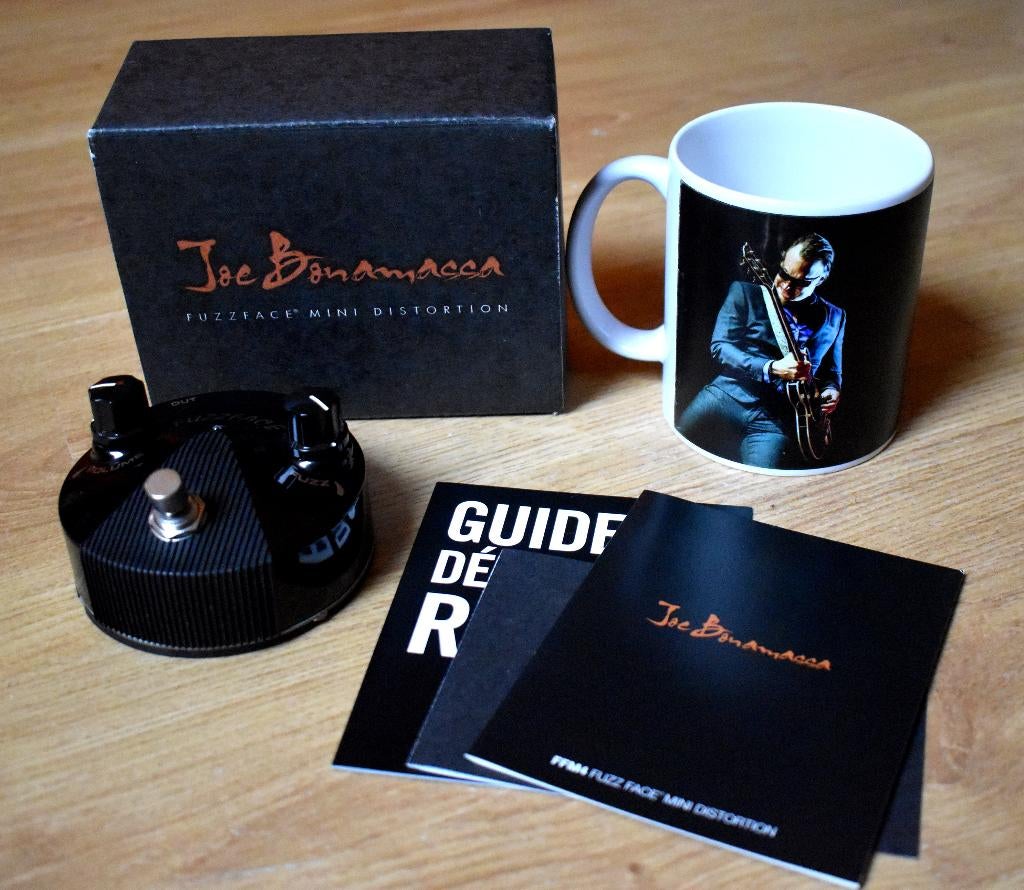 Dunlop FFM4 Fuzz Face Mini Joe Bonamassa met gratis mok!, Dunlop, Dunlop, Ophalen of Verzenden, Zo goed als nieuw