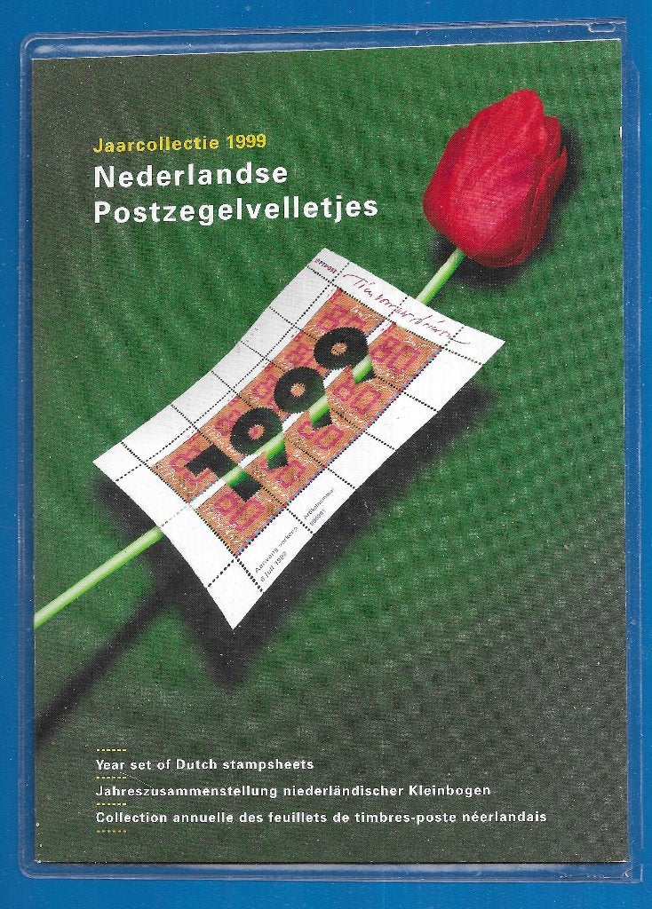 Jaarcollectie Nederlandse Postzegelvelletjes 1999, Postzegels en Munten, Verzenden, Na 1940, Postfris