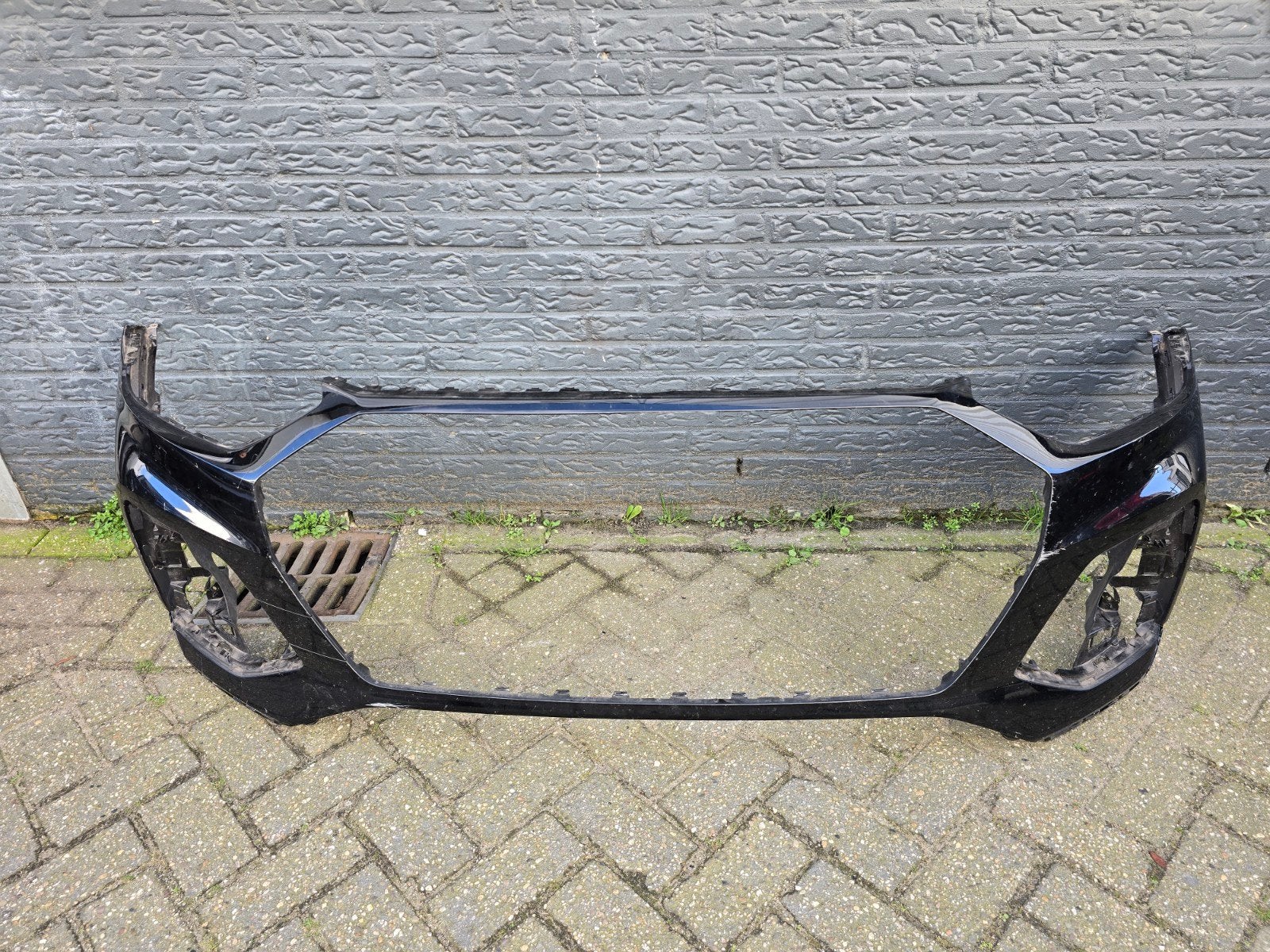 Voorbumper 6x pdc Audi Q5 80A S-line facelift bj 2020-2024, Audi, Gebruikt, Voor, Bumper