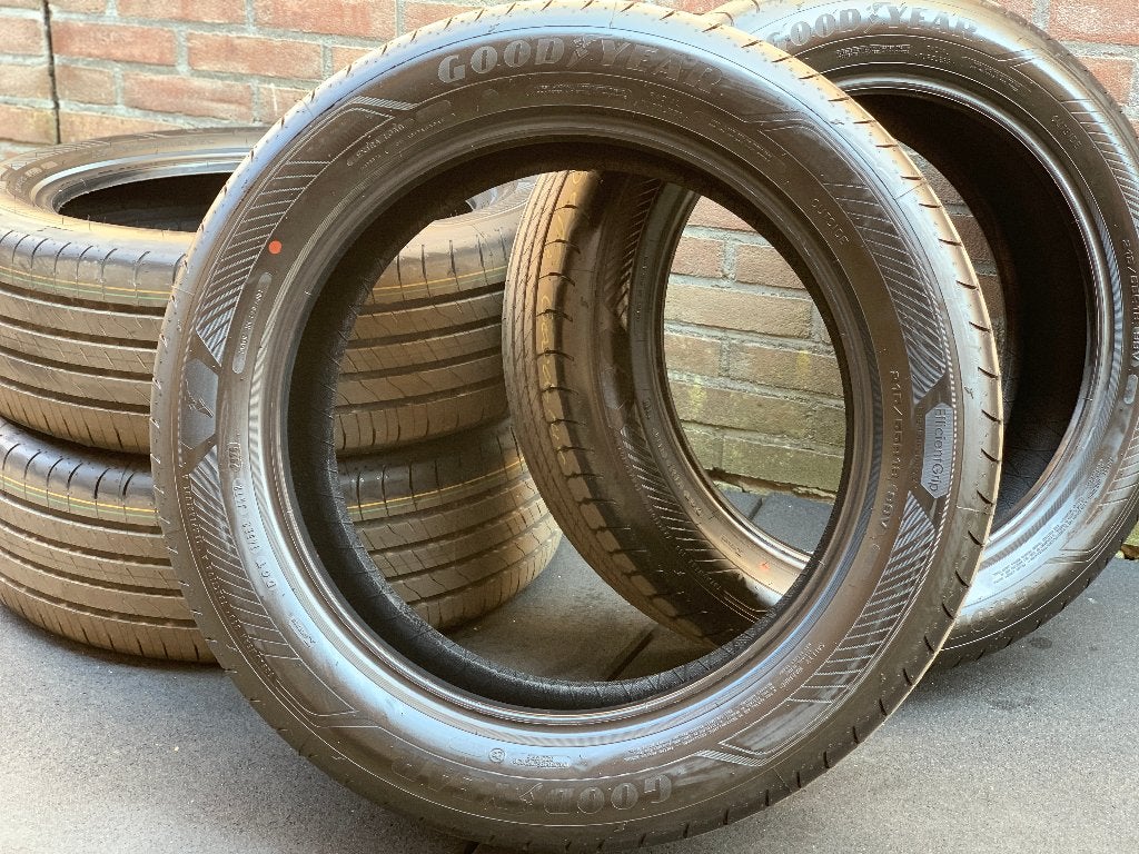 NIEUW | 4 x Goodyear EfficientGrip 215/55 R18 XL Zomerbanden, 18 inch, 215 mm, Nieuw, Ophalen of Verzenden