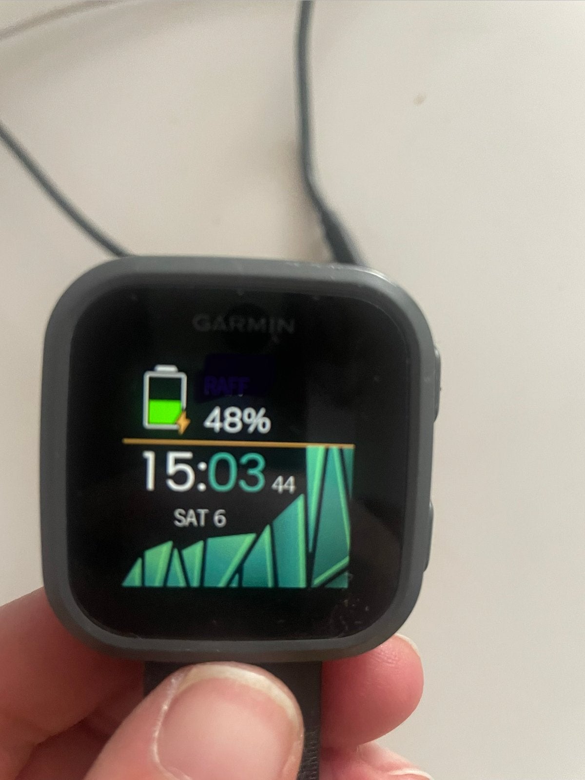 Garmin Bounce Smartwatch voor Kinderen - Zwart, Ophalen, Afstand, Zwart, Zo goed als nieuw