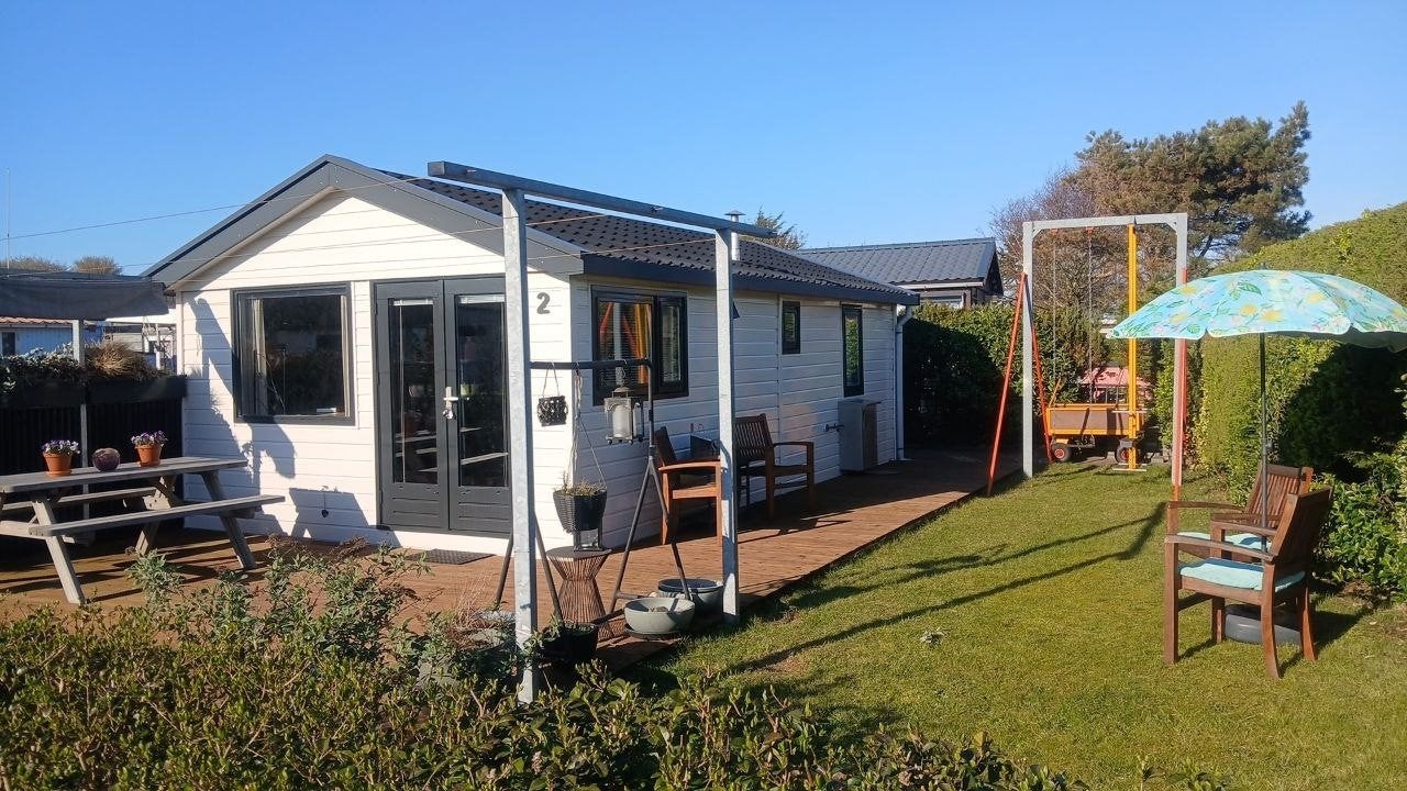 Recreatiewoning 850m van de zee te huur, last minute!, Tuin en Terras, Ophalen