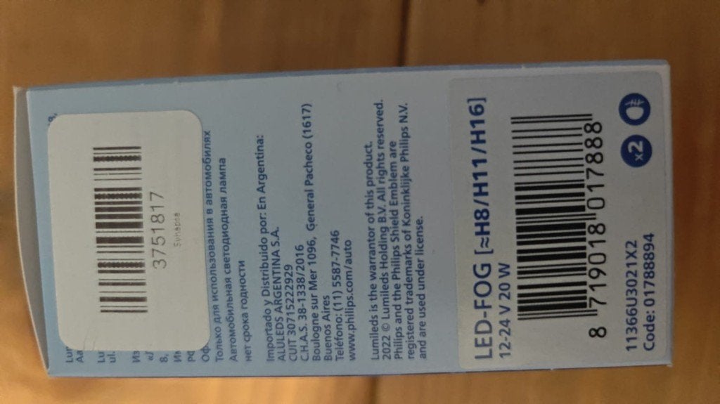 Philips Ultinon Pro3021 LED H8 H11 H16 Set 2 Stuks NIEUW, Ophalen of Verzenden, Nieuw