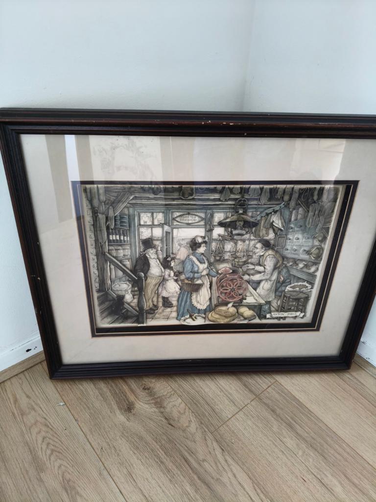 Anton Pieck, Antiek en Kunst, Ophalen