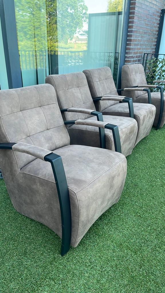 4 X Fauteuil Morgan (Woonsquare), Huis en Inrichting, Ophalen, Zo goed als nieuw, 75 tot 100 cm, 50 tot 75 cm