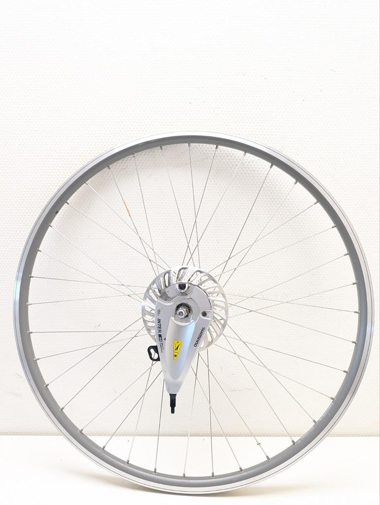 Voorwiel 28" rollerbrake grijs, Ophalen of Verzenden