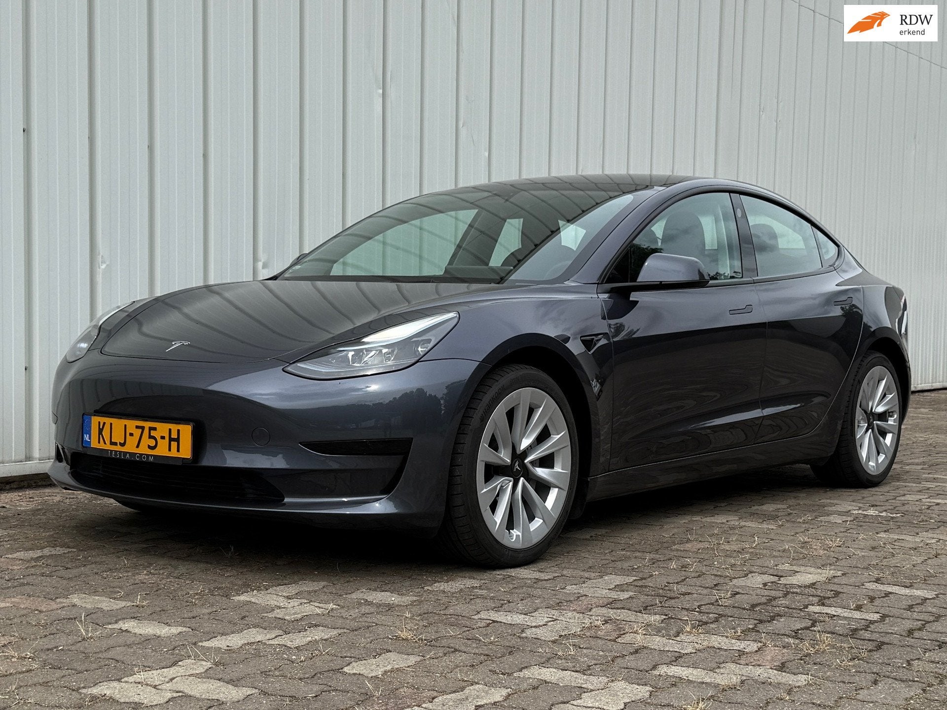 Tesla MODEL 3 RWD 60kWh Enhanced Autopilot 19 inch SoH 96%, Auto's, Tesla, Automaat, Achterwielaandrijving, Gebruikt, 491 km
