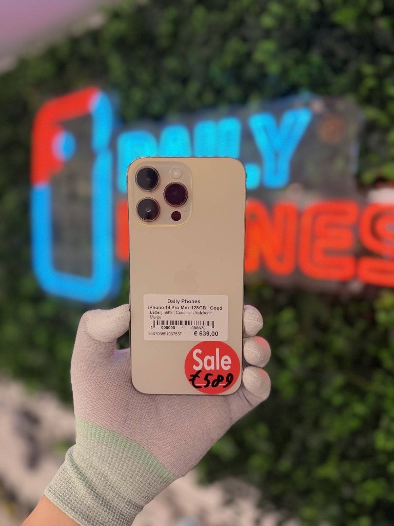 Zo goed als nieuw Apple iPhone 14 Pro Max 128GB, Ophalen of Verzenden, Zo goed als nieuw