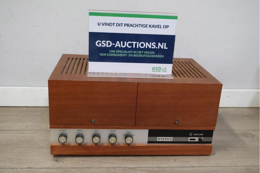 Vintage Philips Stereo uit de Jaren'60, Ophalen of Verzenden, Niet ingevuld, Niet ingevuld, Niet ingevuld