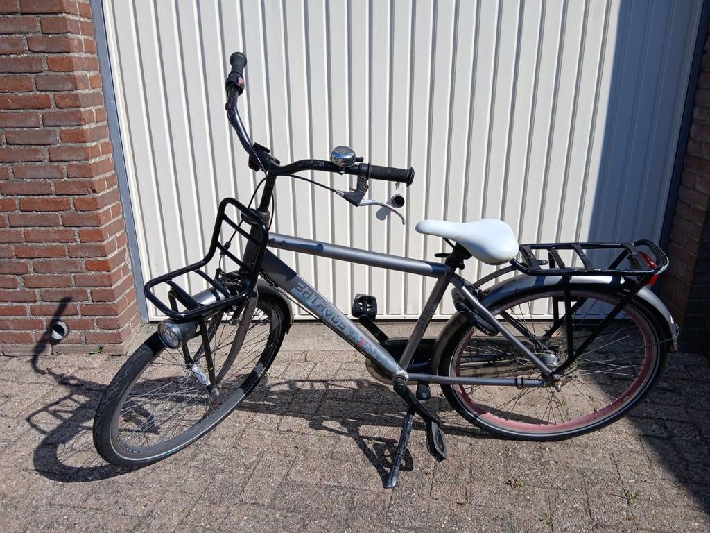 Batavus Blockbuster fiets met voordrager en versnellingen, Fietsen en Brommers, Fietsen | Jongens, Gebruikt, 26 inch of meer, Versnellingen