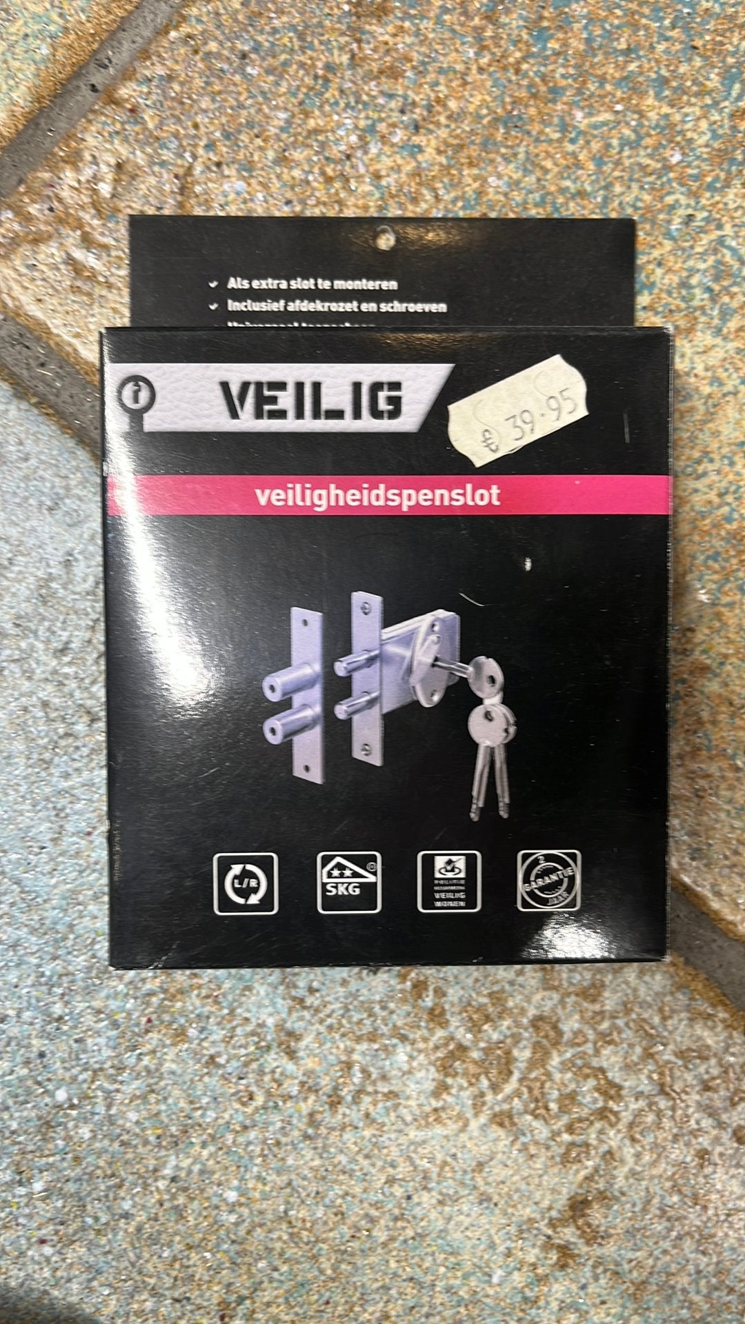 Veiligheidspenslot, Ophalen of Verzenden, Nieuw, Slot