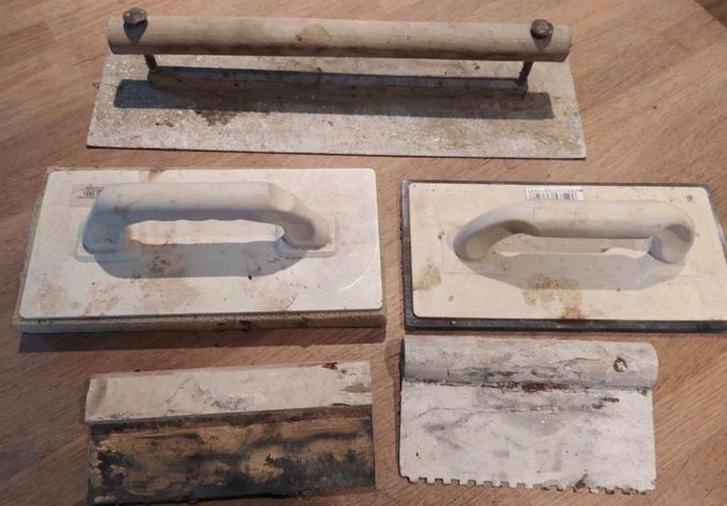 Stukadoorsgereedschap set, Ophalen of Verzenden, Gebruikt