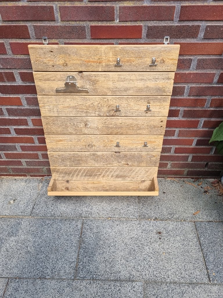 memobord steigerhout, Ophalen, Zo goed als nieuw, Overige typen