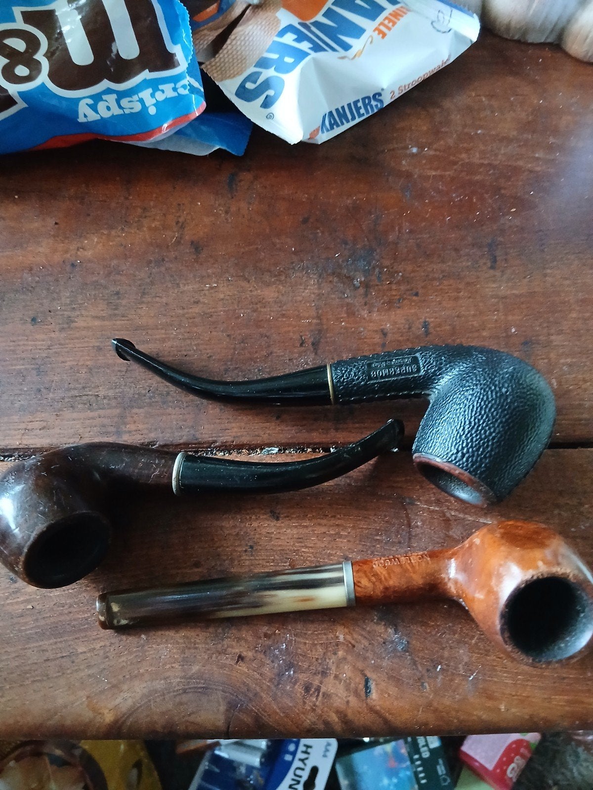 oude tabak pijpen, Ophalen of Verzenden