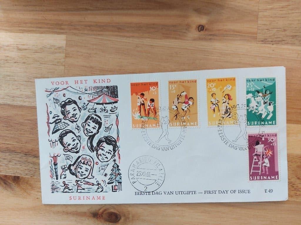 Suriname  e49b  blanco, Ophalen of Verzenden, Onbeschreven, Rest van de wereld