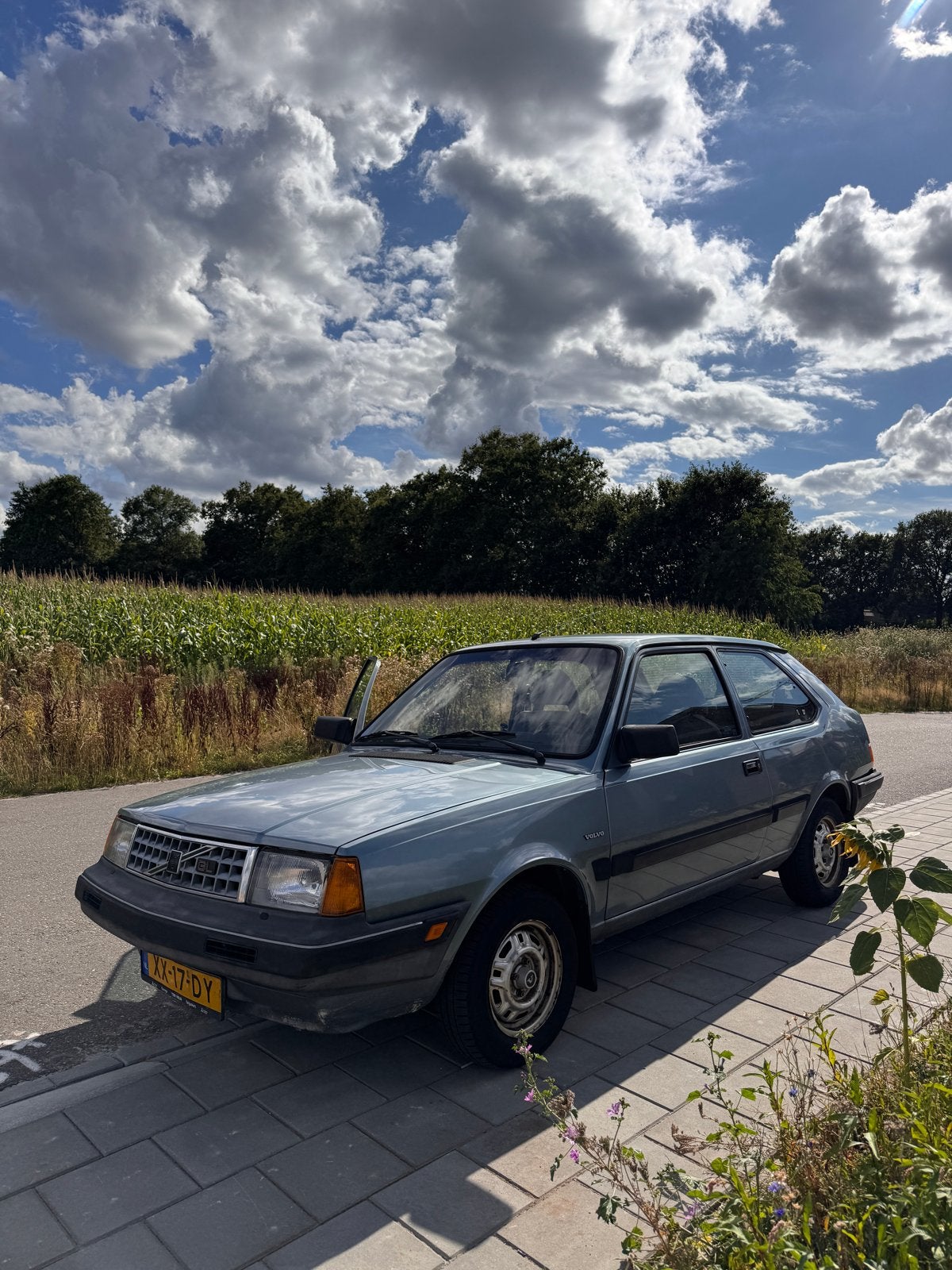 Volvo 340 1989 Blauw 144.908km, Auto's, Blauw, Particulier, 10 km/l, Origineel Nederlands