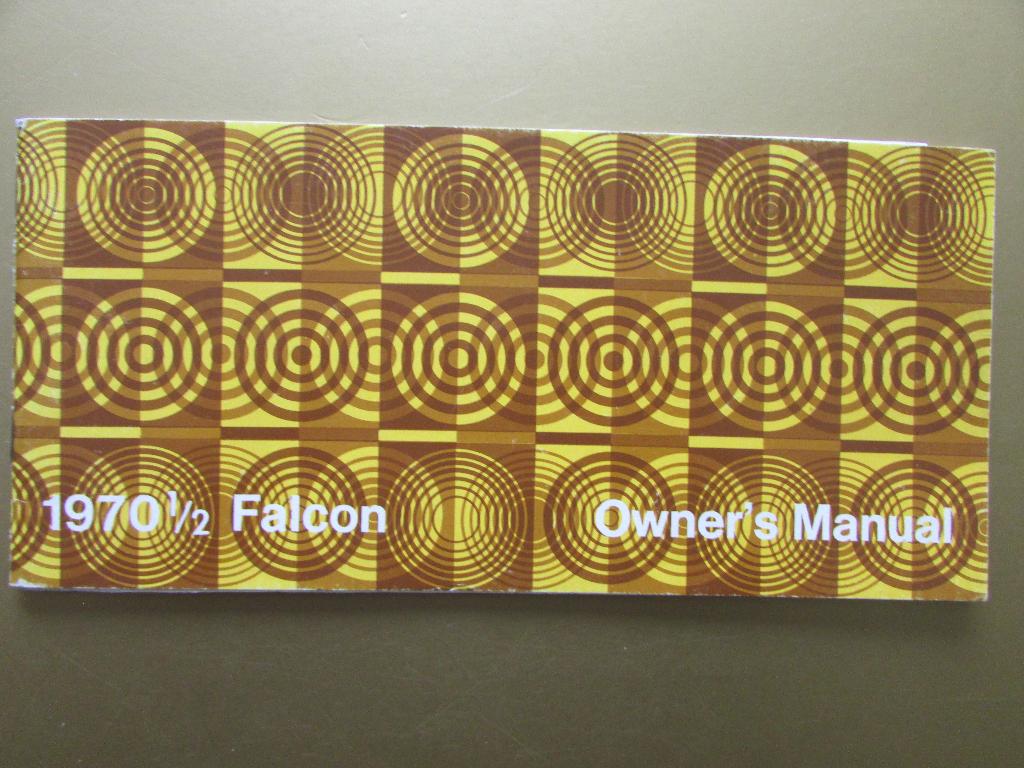 1970½ Ford Falcon owner's manual, Engels, Auto diversen, Handleidingen en Instructieboekjes, Ophalen of Verzenden
