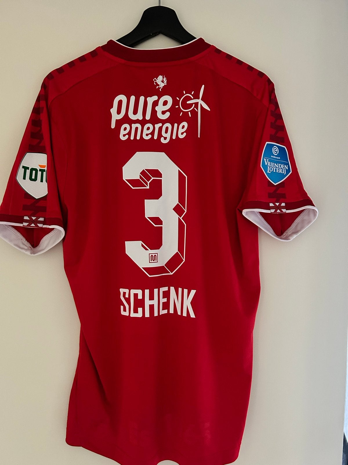 Fc Twente Matchworn shirt Xandro Schenk, Ophalen of Verzenden, Gebruikt, F.C. Twente, Shirt