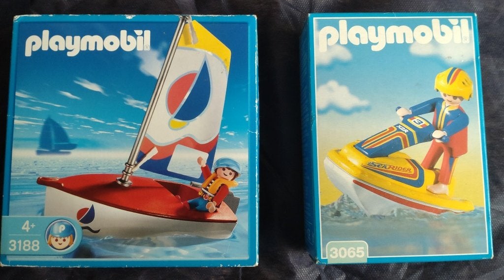 zeilboot, soort optimist, waterscooter, nieuw in doos, Complete set, Nieuw, Ophalen of Verzenden, Boot/Schip