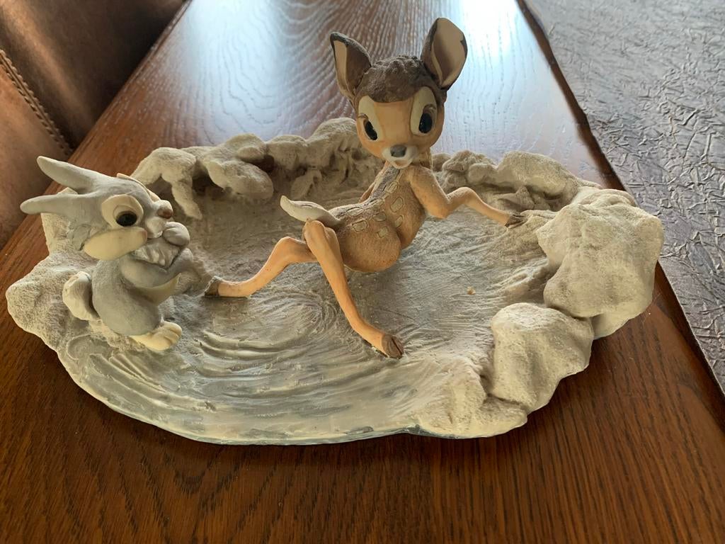 Beeldje van  Walt Disney’s Classic Bambi Arden Sculptures., Ophalen, Winnie de Poeh of vrienden, Zo goed als nieuw, Beeldje of Figuurtje