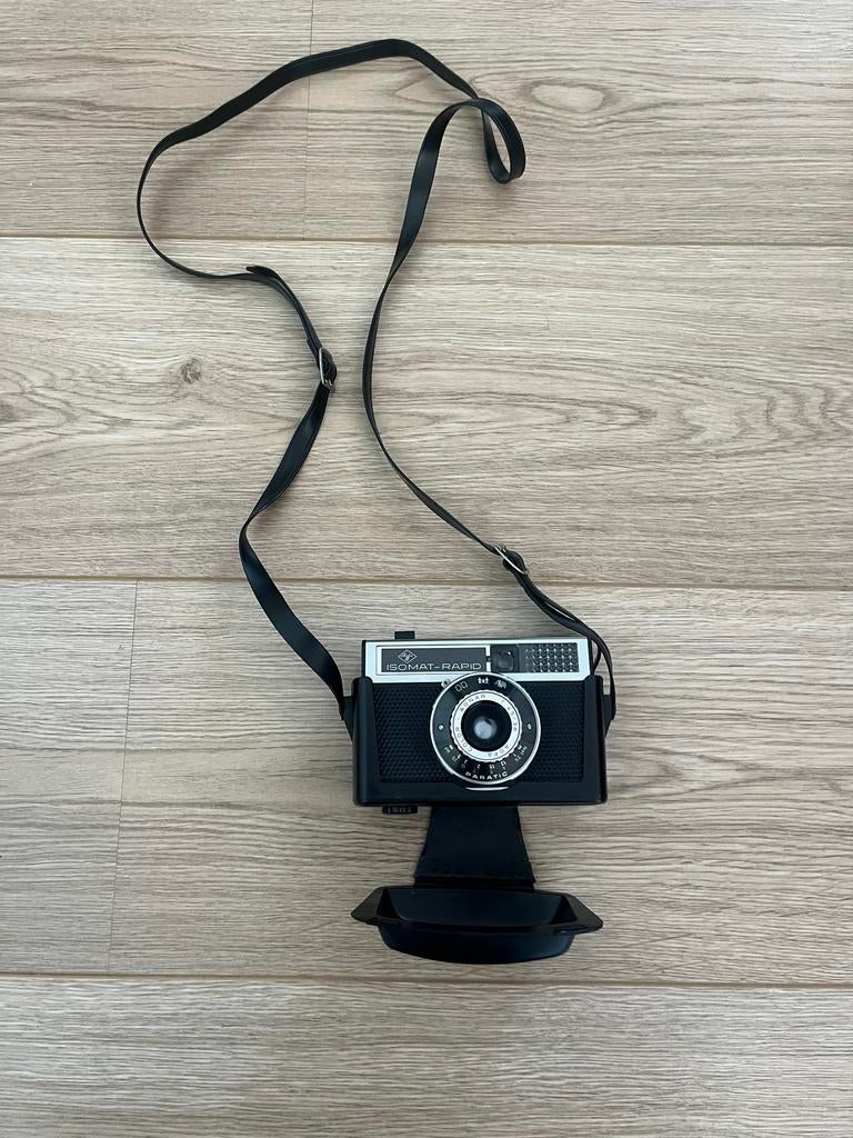 Agfa Isomat-Rapid Compact Camera - Vintage Fotocamera, Ophalen of Verzenden, Gebruikt, Compact, Overige Merken