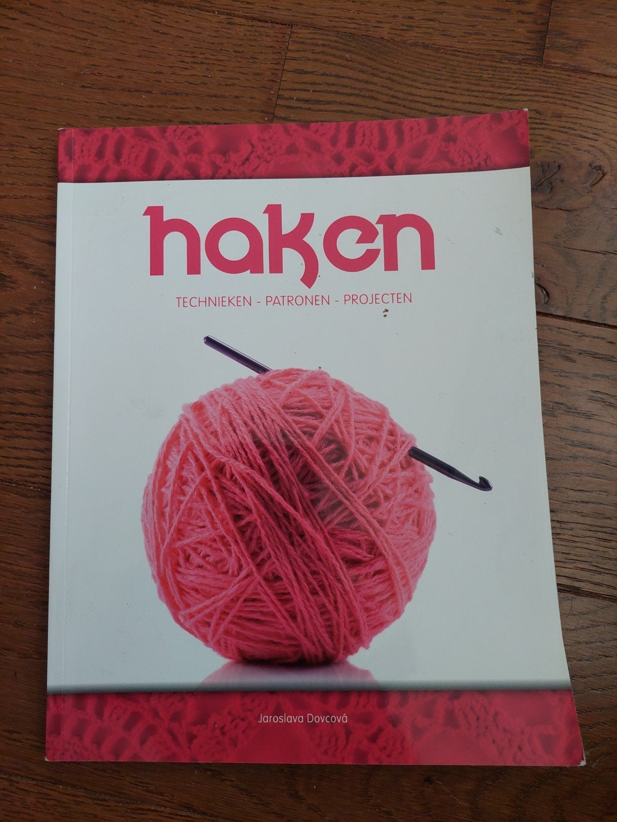 Haken: Technieken, Patronen, Projecten - Jaroslava Davcová, Ophalen, Zo goed als nieuw, Breien en Haken, Jaroslava Davcová