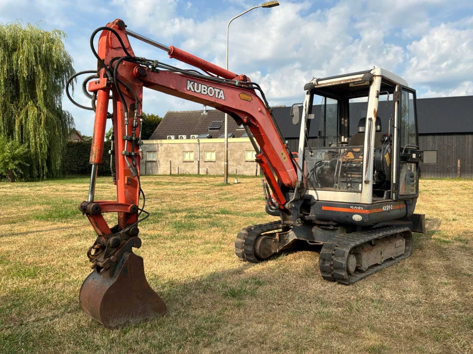 1998 Kubota KX91-2 Minigraafmachine, Graafmachine