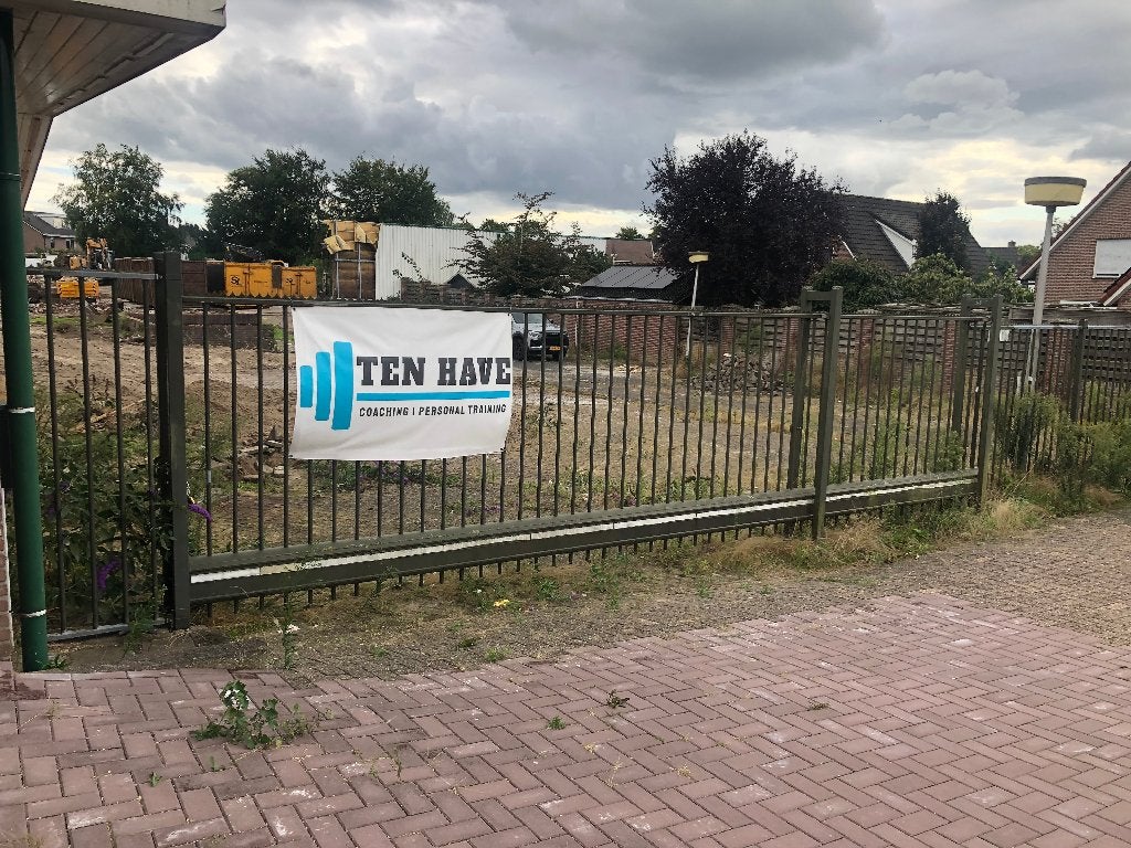 rolpoort met hekwerk., Ophalen, 120 cm of meer, Overige typen, Zo goed als nieuw