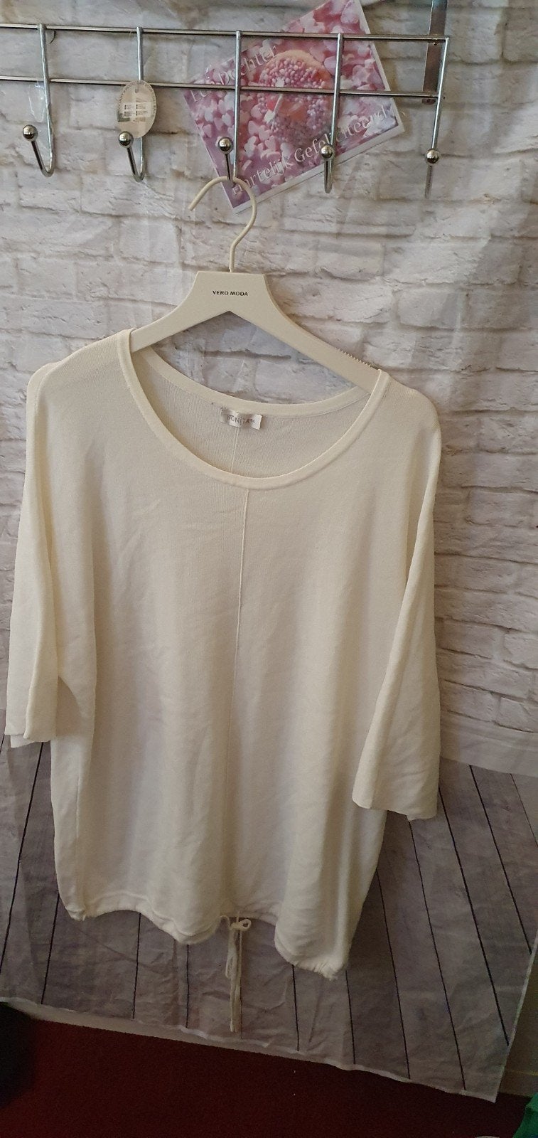 Nieuwe Bonita trui maat 44, crème kleurig, Verzenden, Nieuw, Maat 42/44 (L), Wit