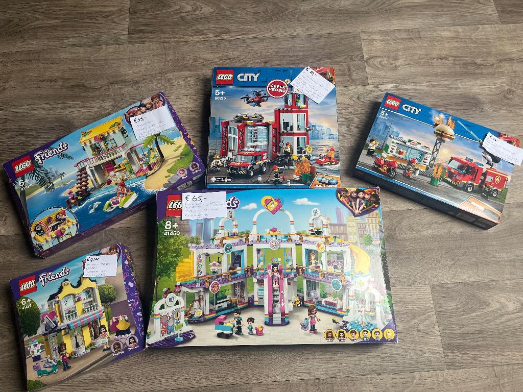 Lego city en Lego friends, Ophalen, Compleet, Lego, Friends