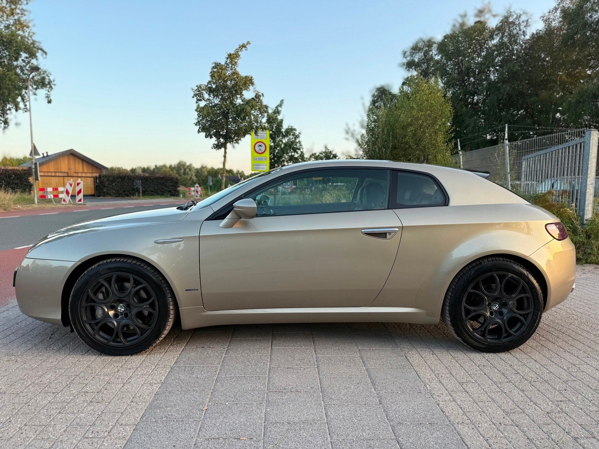 Alfa Romeo Brera 3.2 JTS Q4 Q-Tronic SkyWindow Automaat, Automaat, 4 stoelen, Geel, Bedrijf