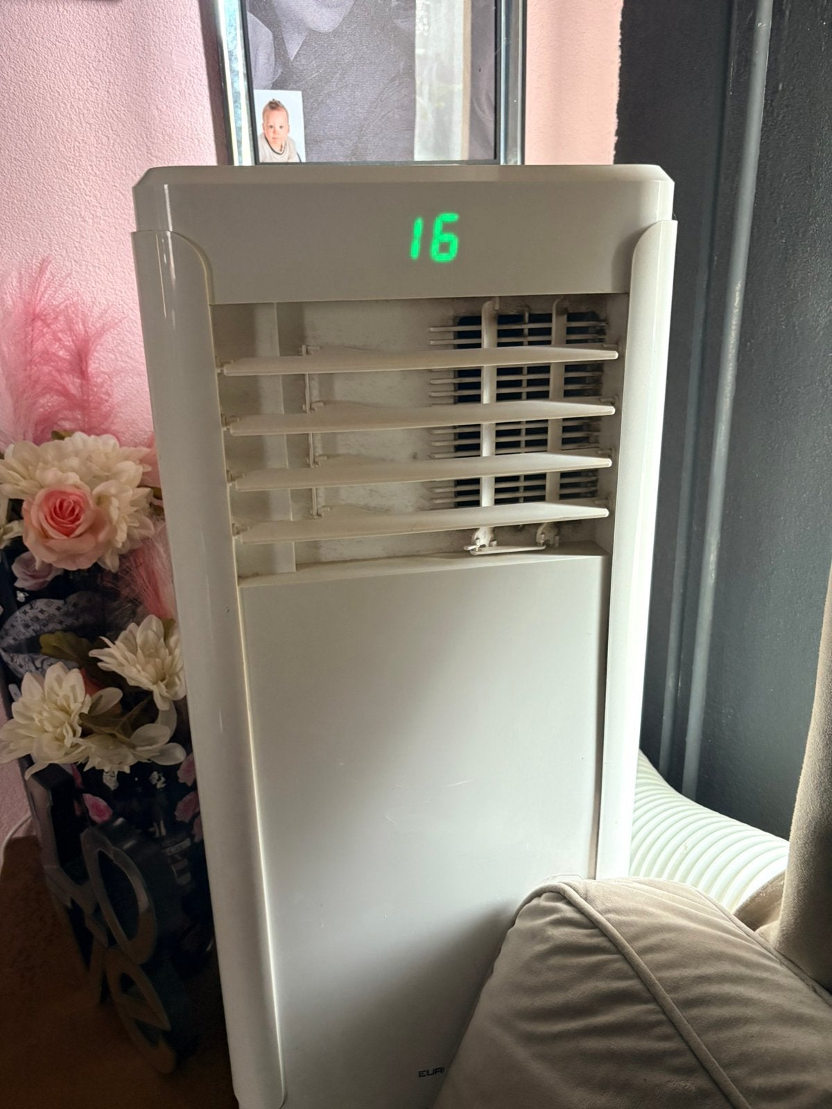 Airco met slang, Ophalen, Gebruikt, Minder dan 60 m³, 3 snelheden of meer