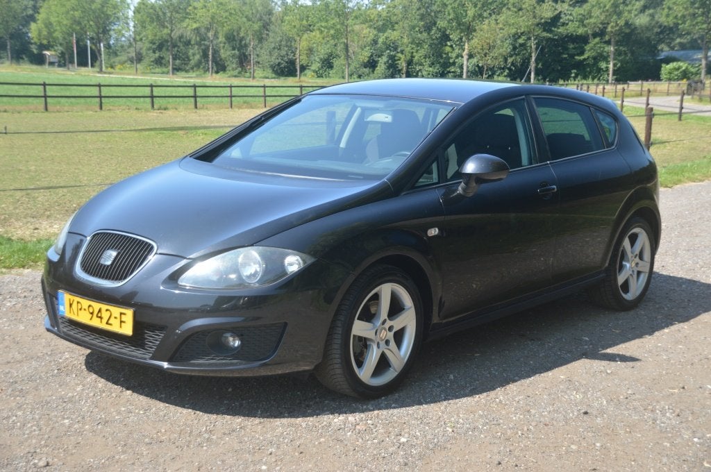 SEAT Leon 1.4 TSI Sport Clima Cruise PDC (bj 2009), Gebruikt, Leon, Zwart, Bedrijf