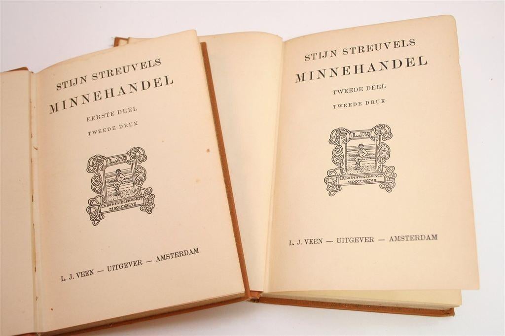 Minnehandel van Stijn Streuvels [1921] — Compleet in 2 Delen, Ophalen of Verzenden