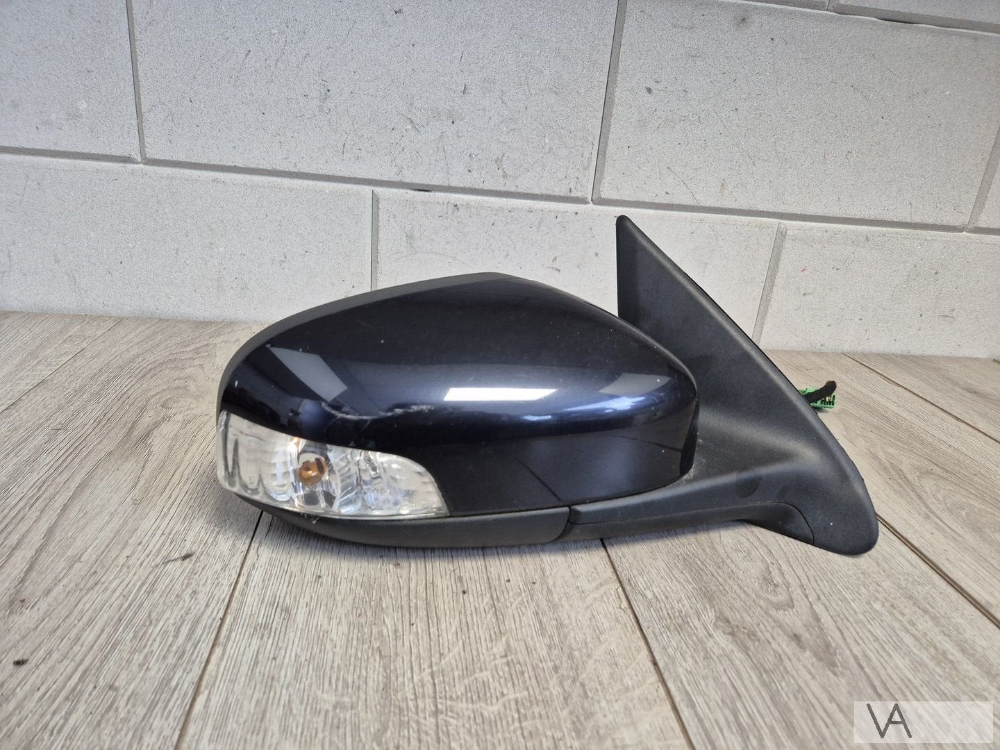Volvo S60 06-10 en V70 06-07 spiegel rechts met KNIPPERLICHT, Auto-onderdelen, Spiegels, Gebruikt, -, -, Ophalen of Verzenden